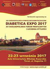 XXI Ogólnopolskie Sympozjum Diabetologiczne "DIABETICA EXPO 2017